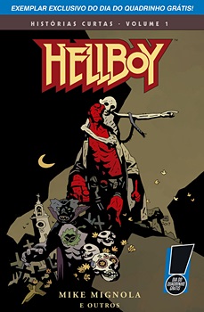 Capa Hellboy histórias curtas vol. 1