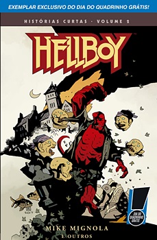 Capa Hellboy histórias curtas vol. 2