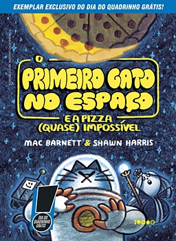 Capa O Primeiro Gato no Espaço e a Pizza (quase) Impossível