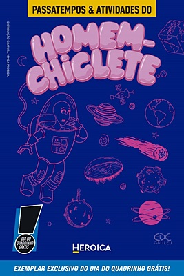 Capa Passatempos e Atividades do Homem-Chiclete