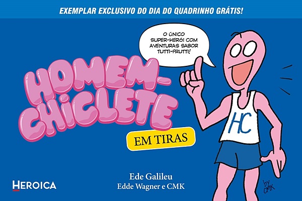 Capa Tirinhas doHomem-Chiclete