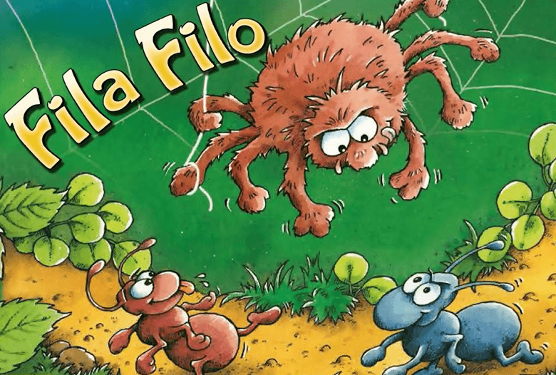 Fila Filó: Formigas na Teia - Jogo de Tabuleiro Infantil - Editora