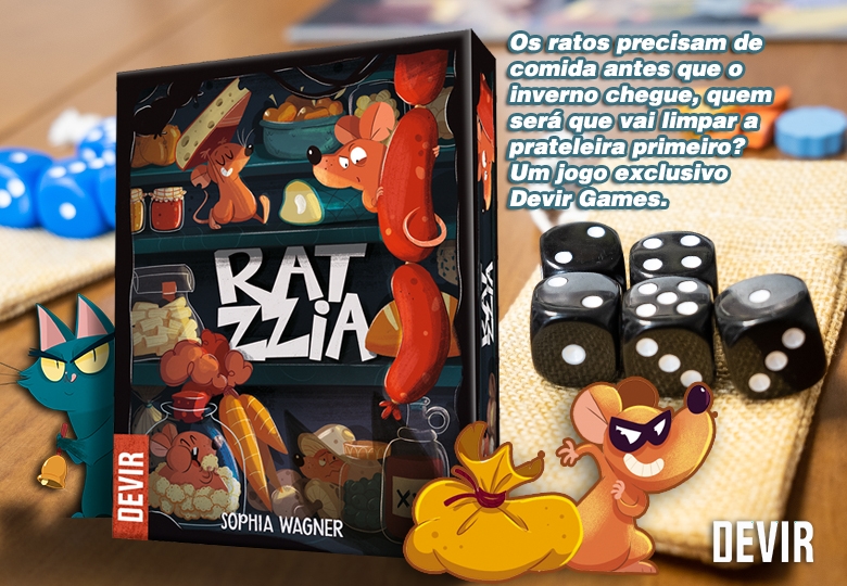 Ratzzia, uma divertida disputa por mais comida para toda criançada