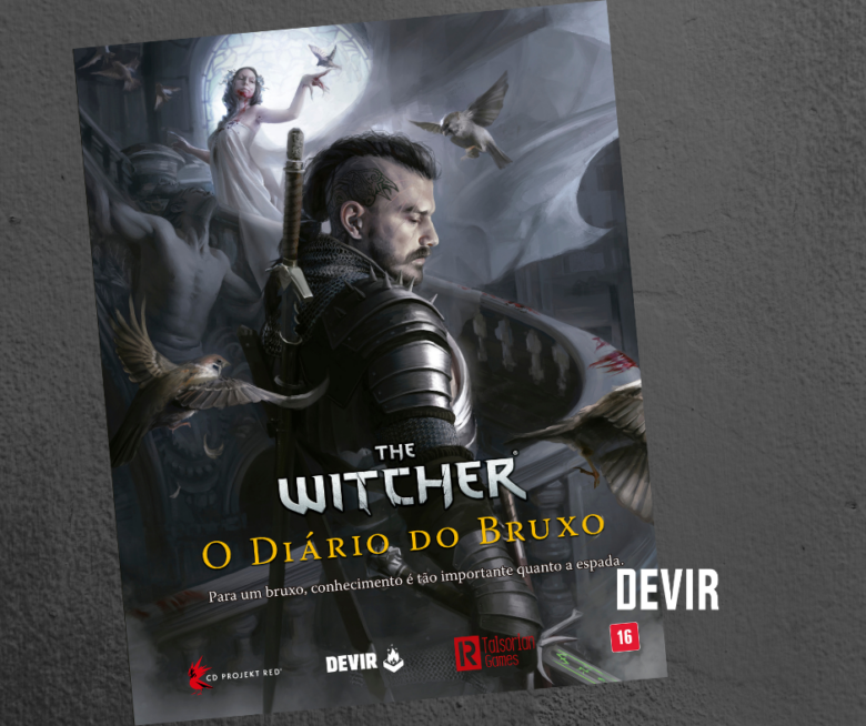 The Witcher RPG - Livro - Devir - Rollgames Board Games & Co