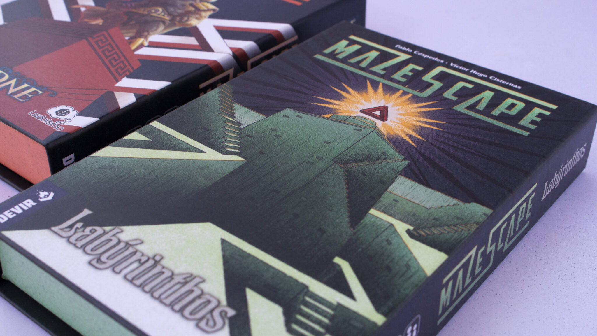 Mazescape: Ariadne – Gioco Da Tavolo Con 7 Labirinti, Per 2 Giocatori, Dagli 8 Anni In Su – Devir